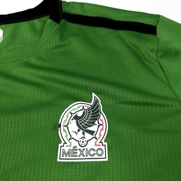 Mexico Soccer Jersey Football Camiseta Mens Size L Green - Picture 5 of 8